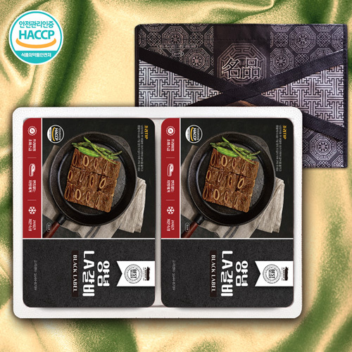 [The고기]수제양념LA갈비 2P 1호 1.2kg(600g*2)