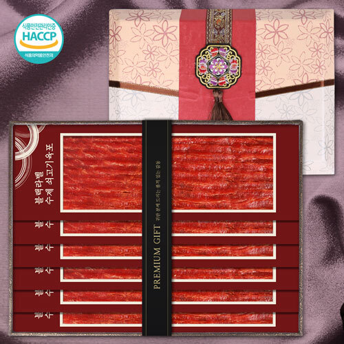 [New블랙라벨]수제 쇠고기육포 금장 1호 800g(50g 16p)