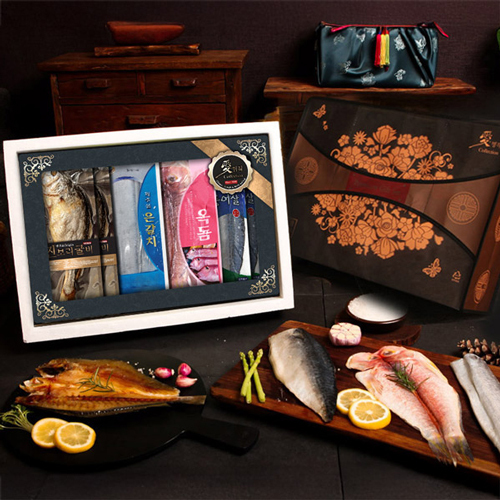 [애명작컬렉션] 대표수산(4종) 특선2호(찐보리굴비,갈치,옥돔,고등어)