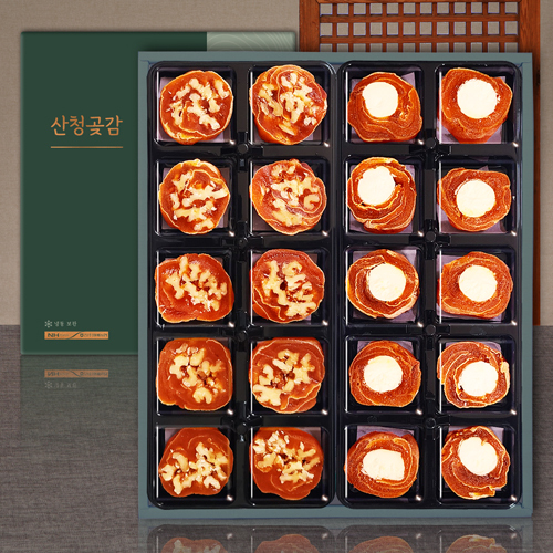 지리산호두말이곶감 2호 360g(호180/치180)[개별포장]