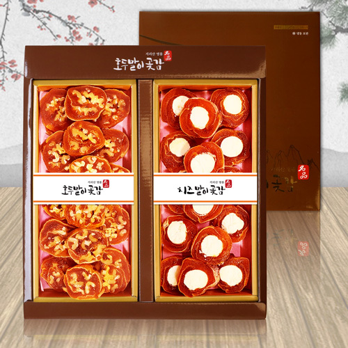 지리산호두말이곶감 4호 600g(호300/치300)