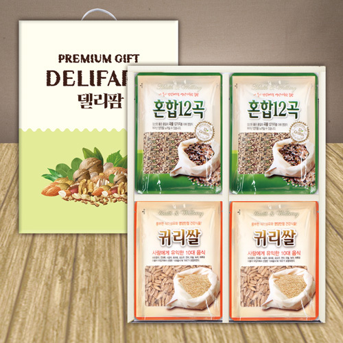 [하루잡곡]델리팜잡곡 4P (12곡*6/귀리*6)