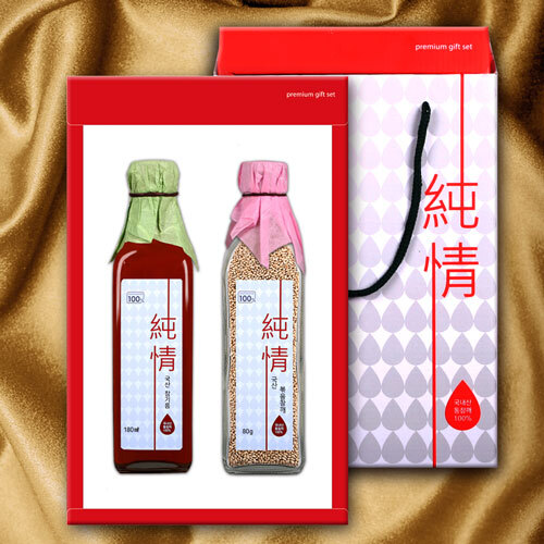 [국산]순정참기름/볶음참깨2P 1호(180ml/80g)