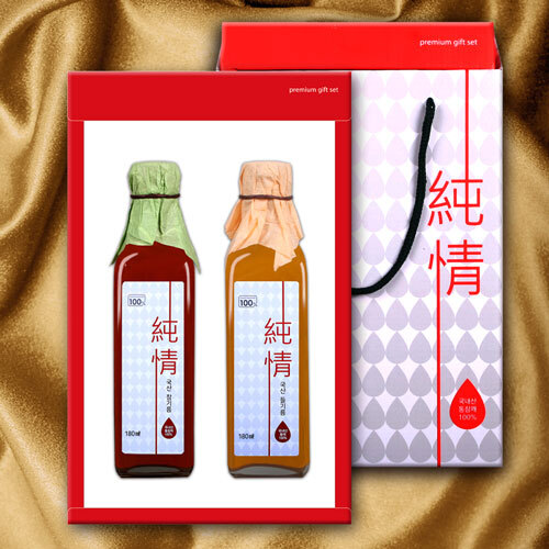 [국산]순정참기름/들기름2P 3호(180ml*2)