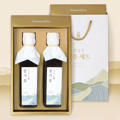 [천연의향]참기름 2P(300ml*2)