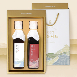 [천연의향]만능간장/참기름 2P(300ml*2)