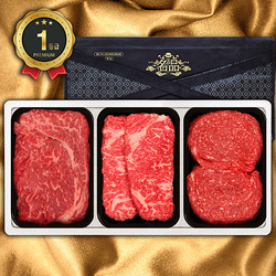 1등급횡성한우 3P 1.2kg(등/채/불400)